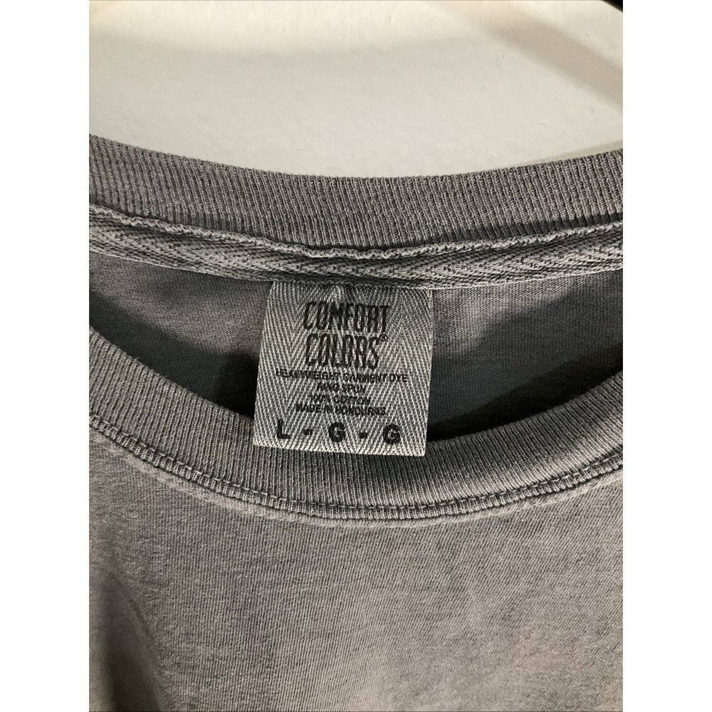 Southern Trend Shirt Womens Large Pig Graphic Pumpkin Spice Gray Long Sleeve - Picture 4 of 5